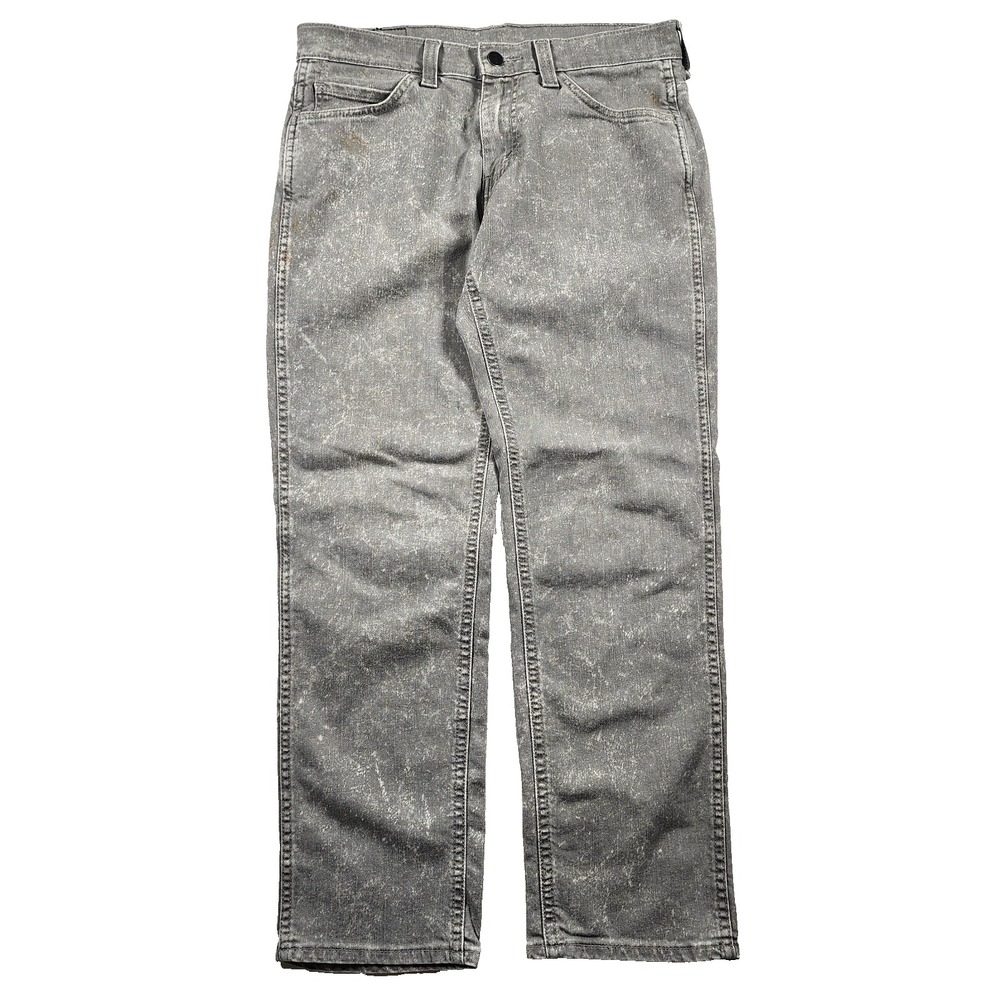 Levis 541 Jeans Mens 30x27 Straight Leg Athletic Fit Acid Wash 90s Grunge Casual
